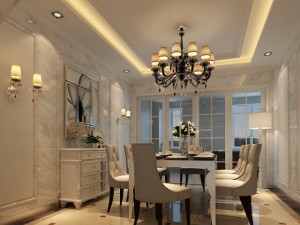 high quality living  dining room 05 Modello 3D