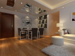 living  dining room 06 3D Model