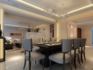 living  dining room 07 3Dモデル