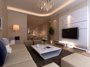 living  dining room 08 3D 模型