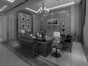 living room scene 10 3D Model