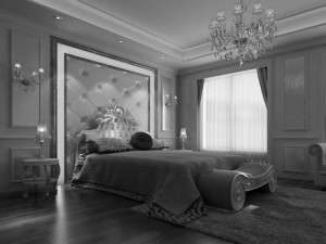 bedroom photoreal 3Dモデル