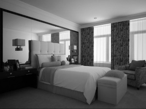 bedroom or hotel room 06 Modèle 3D
