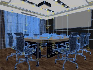 photorealistic conference room 01 Modelo 3D
