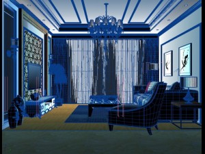 living room scene 11 Modelo 3D