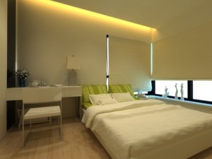 photoreal bedroom 3D मॉडल