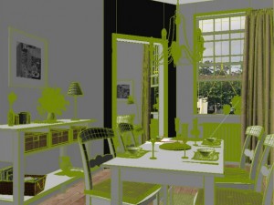 dining room photoreal 3D Model