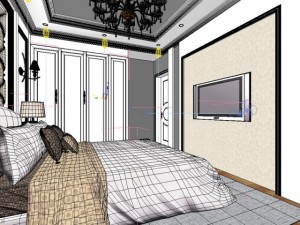 high quality bedroom 07 3Dモデル
