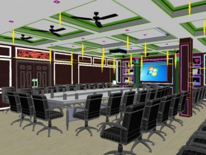 conference room 3D 模型