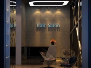 hair salon 3D Model