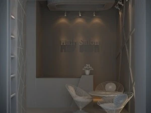 hair salon 3D Model