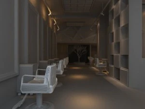 hair salon 3D Model