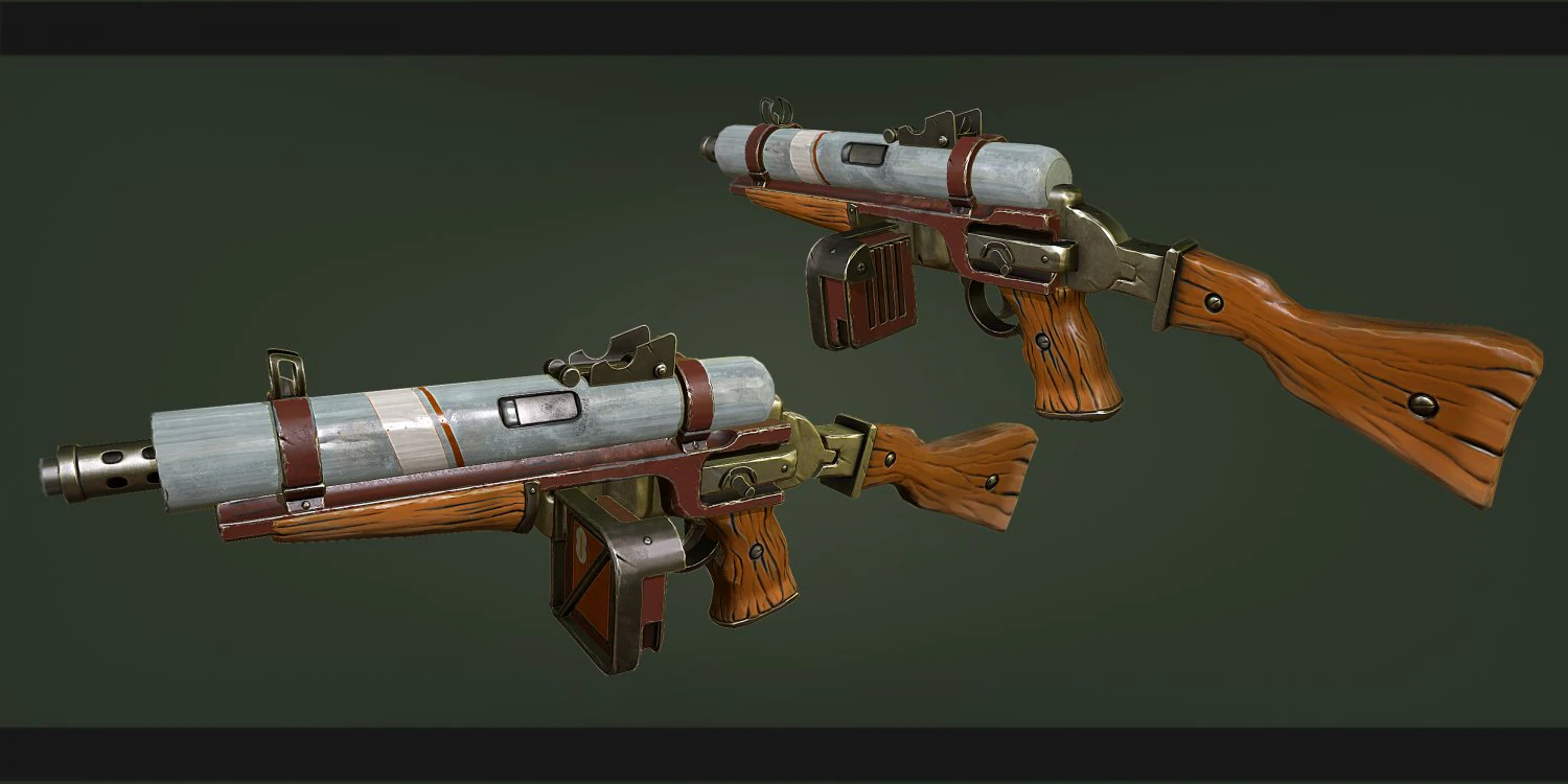 gunz 3D Model .c4d .max .obj .3ds .fbx .stl .blend 