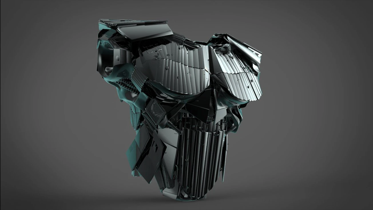 scifi vest 3D Model .c4d .max .obj .3ds .fbx .stl .blend 