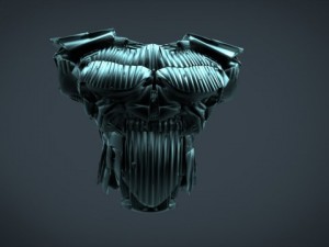 scifi vest 3D 模型