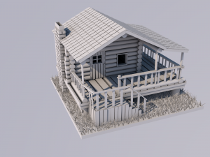 cabin Modelo 3D
