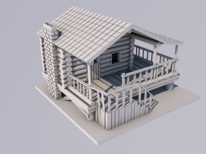 cabin Modelo 3D