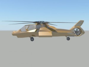 rah 66 3D 模型
