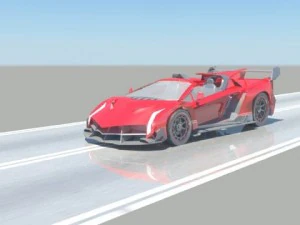 lamborghini veneno roadster Modello 3D