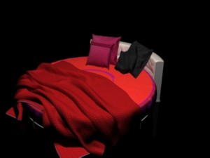 bed  pillows 3D-Modell