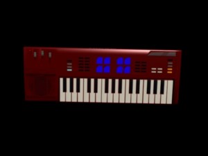 music keyboard 3D Model