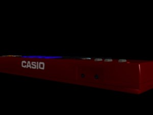 music keyboard 3D Model