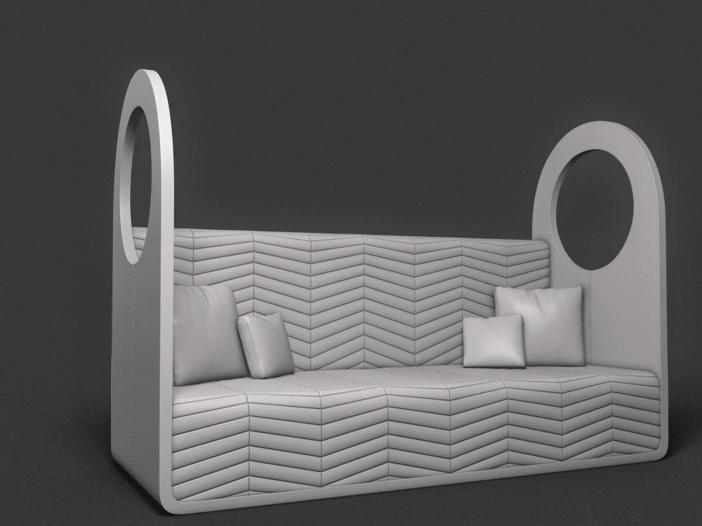 sofa 3D Model .c4d .max .obj .3ds .fbx .stl .blend 