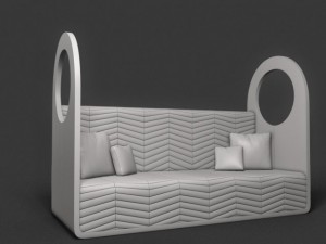sofa Modello 3D