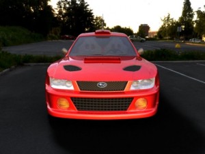 car subaru car car for 3d game 3D Модель