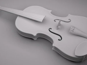 violino Modello 3D