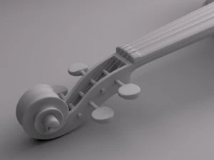 violino Modello 3D