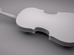 violin 3D Model