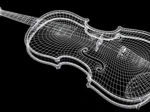violino Modello 3D
