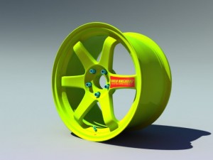 volk racing te37sl Modelo 3D