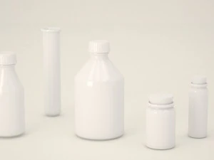 botol Model 3D