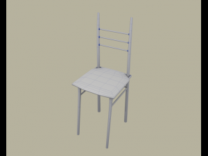 chair kitchen livingroom 3D 모델