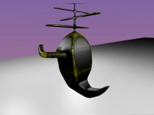 robot sci fi 3D Model