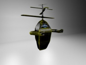 robot sci fi 3D Model