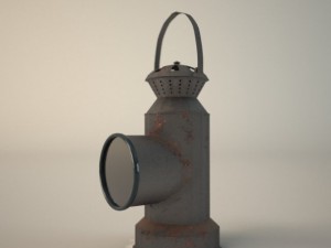 station master Modèle 3D