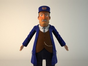 station master Modèle 3D