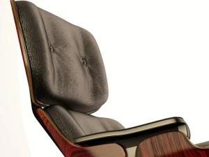eames  lounge chair   ottoman 3D Model