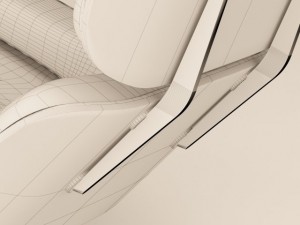 eames  lounge chair   ottoman 3Dモデル