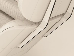 eames  lounge chair   ottoman 3D Model