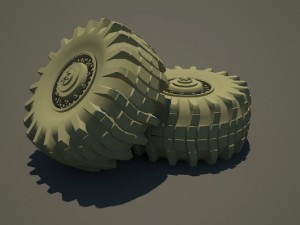 tire disk wheel Modello 3D