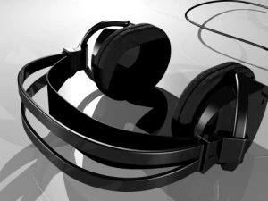 pioneer headphones 3D Model