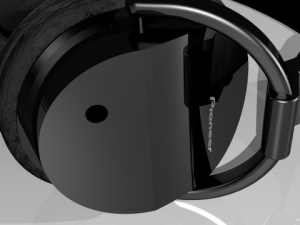pioneer headphones 3Dモデル
