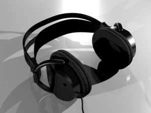 pioneer headphones 3Dモデル