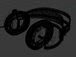 pioneer headphones 3D Model