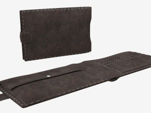 leather wallet Model 3D