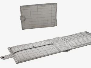 leather wallet 3D Model